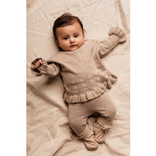 Baje Studio Longsleeve Beige Livres Sand Desert Multicolor