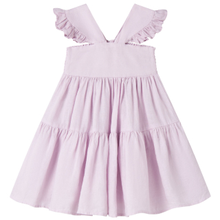 Marmar Copenhagen jurk paars ruffle sweet violet