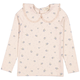 MarMar Copenhagen Longsleeve Roze/Blauw Bloemenprint