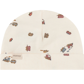 MarMar Copenhagen Muts Beige Treintjes