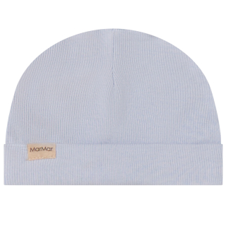 MarMar Copenhagen Aiko micro modal newborn muts Blue Mist lichtblauw