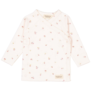 MarMar Copenhagen Overslag Longsleeve Roze Tulpenprint