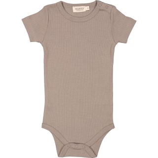 MarMar Copenhagen Romper Bruin Rib