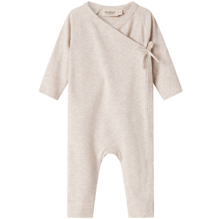MarMar Copenhagen Rula newborn boxpak in Light Beige Melange met overslagsluiting