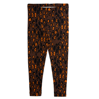 Mini Rodini Legging Bruin Tijgerprint
