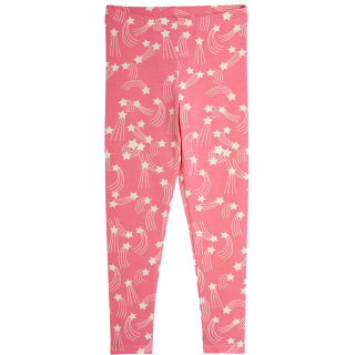 Mini Rodini Legging Roze Sterren Print