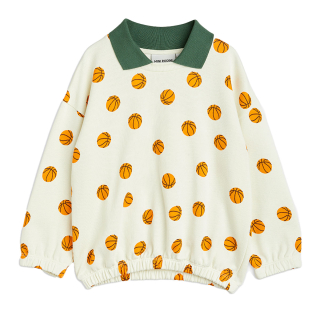 Mini Rodini Sweater Creme Basketbal Print