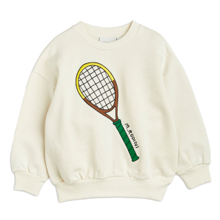 Mini Rodini Sweater Creme Tennisracket