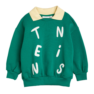 Mini Rodini Sweater Tennis Groen Tennis