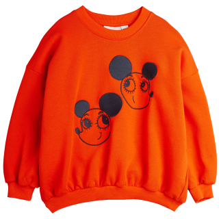 Mini Rodini Sweater Rood Ritzratz