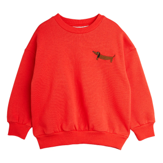 Mini Rodini Sweater Rood Tekkel