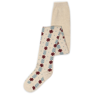 MP Denmark Maillot Creme/Paars Bloemen Glitter Lucy 39128-4175 Cream