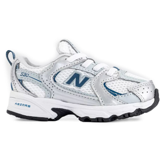 New Balance 530 Silver Metallic Streamsong Baby & Peuter Sneaker