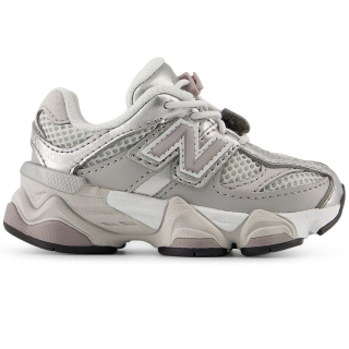 new balance 9060 raincloud truffle salt baby en peuter sneaker zijkant links