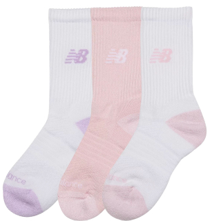 New Balance Sok 3-Pack Creme/Paars/Roze