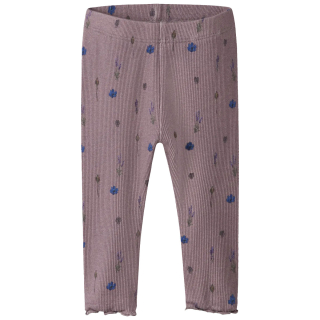 Name It Legging Paars Bloemen Toadstool Baby