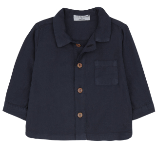 One More In The Family Blouse Guillaume Blauw Dark Blue