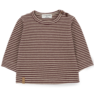 One More In The Family Longsleeve Olaf Beige/Rood Strepen Melanzana