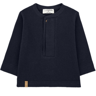 One More In The Family Longsleeve Ralf Blauw Dark Blue