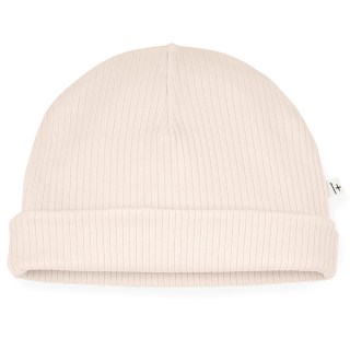 One More In The Family muts Kai in roze Blossom met ribstructuur en omgeslagen rand