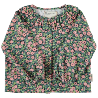 Piupiuchick blouse groen bloemen