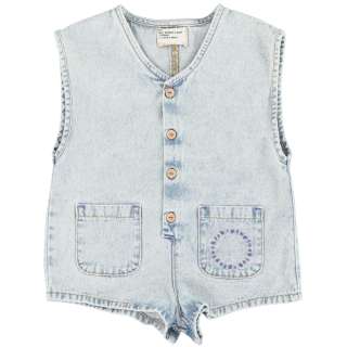 Piupiuchick Jumpsuit Lichtblauw