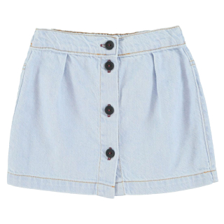 Piupiuchick Rok Blauw Knoopjes