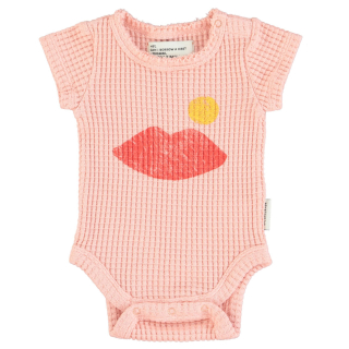 Piupiuchick Romper Roze Mond