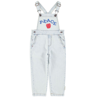 De Piupiuchick Tuinbroek Blauw Peace