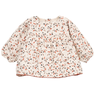 Play Up Blouse Blaadjes Creme Baby
