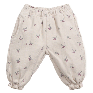 Play Up Broek Creme Kersjes Ruffle Tones