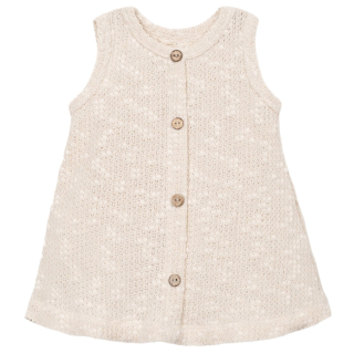 Gebreide meisjes jurk 1-3 jaar