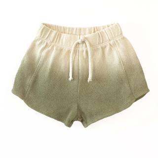 Play Up Korte Broek Creme/Groen Baby