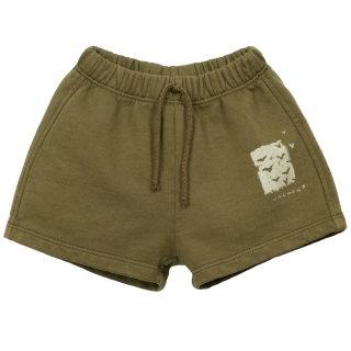 Play Up korte broek donkergroen baby