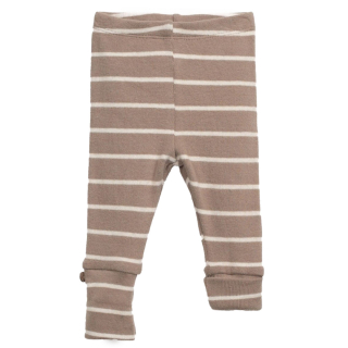 Play Up Legging Bruin Creme Strepen Knoop Pencil