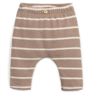 Play Up Legging Bruin Creme Strepen Pencil Baby