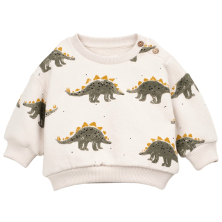 Play Up Sweater Dino Creme Baby