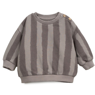 Play Up Sweater Grijs Strepen Light Grey Baby