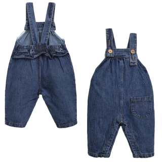 Play Up Tuinbroek Blauw Denim