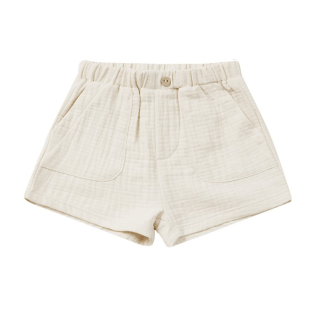 Quincy Mae Korte Broek Creme