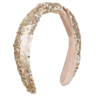 Rockahula haarband goud pailletten sequin