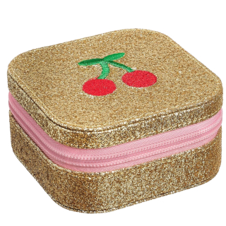 Rockahula Sieradendoos Cherry Dreams Glitter Square Goud