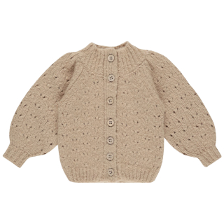 Rylee & Cru Vest Bruin Pointelle