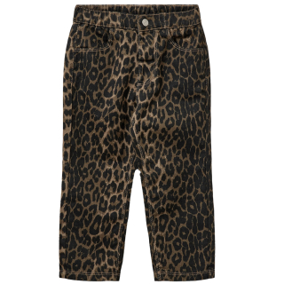 Sofie Schnoor Spijkerbroek Bruin Tijgerprint