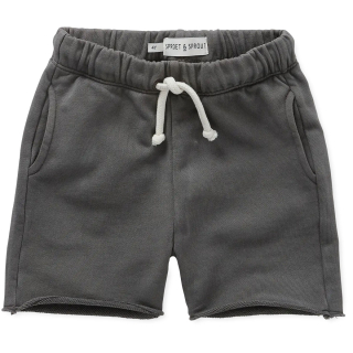 Sproet & Sprout korte broek zwart met elastische tailleband en zakken voor kinderen