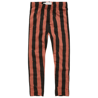 Sproet & Sprout Legging Rood/Zwart Strepen