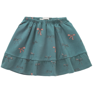 Sproet & Sprout Rok Groen/Roze Strikken