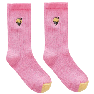 Roze Sproet & Sprout kindersokken met Ice Cream print