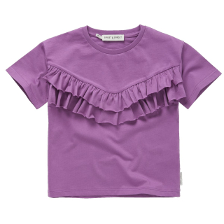 Sproet & Sprout T-Shirt Paars Ruffle