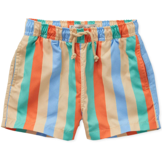 Sproet & Sprout zwembroek met beige/groen/blauwe strepen